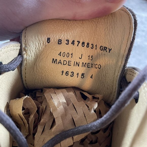 Frye Phillip Chukka Boot Brown Leather Lace Up Round Toe 3476831 Womens Size 6 B - Picture 9 of 9